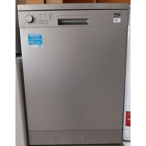 60 - Beko dishwasher