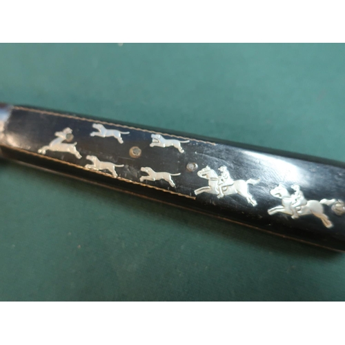 43 - Antique SNAKE BRAND (Samuel Kitchin, Sheffield) large hunting/machete/Bowie knife.  14 inch steel bl... 