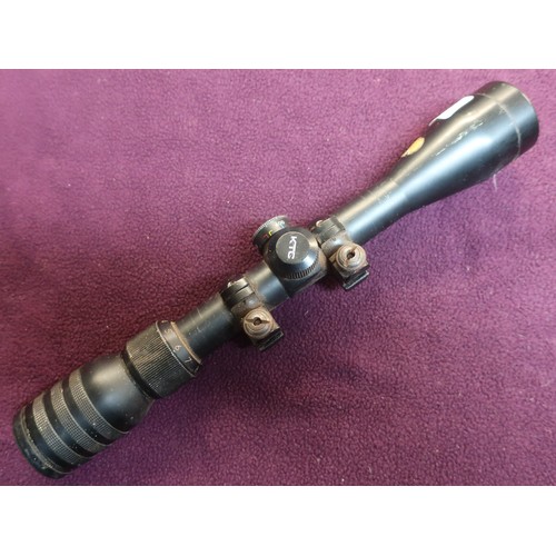 367 - Kassnar Wide Angle 3-9x rifle scope with ring mounts