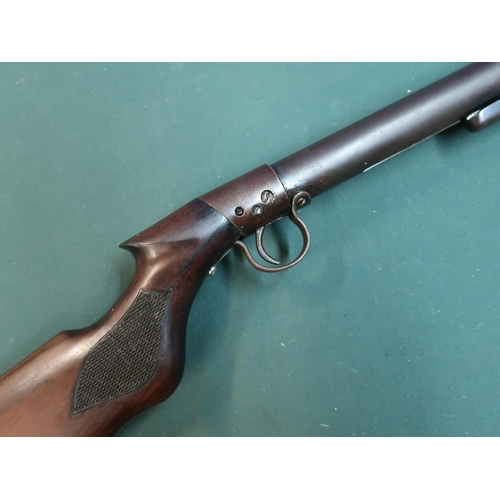 371 - BSA Special, improved with trigger lock H-L screw, underlever .22 air rifle, 1911-1915