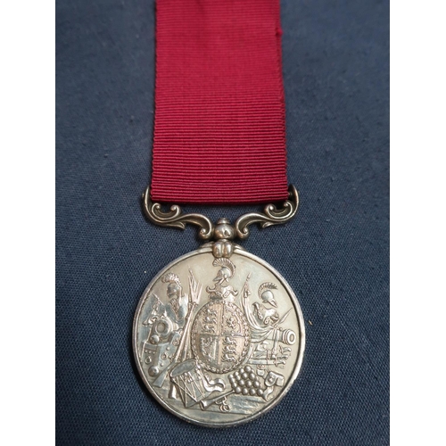 210 - Victorian army long service and good conduct medal awarded to 1990.SERGT WM.Warlow. RYL.ENGNRS