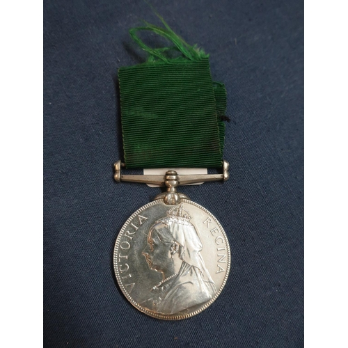 211 - Victorian volunteer long service medal awarded to Sergt BUG.F.Cowles 1st V.BSR