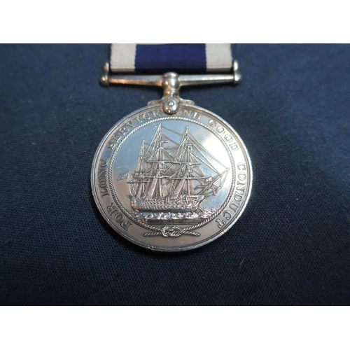 227 - George V naval long service and good conduct medal awarded to PO.215104 R.G.DOGHERTY SGT R.M - non s... 