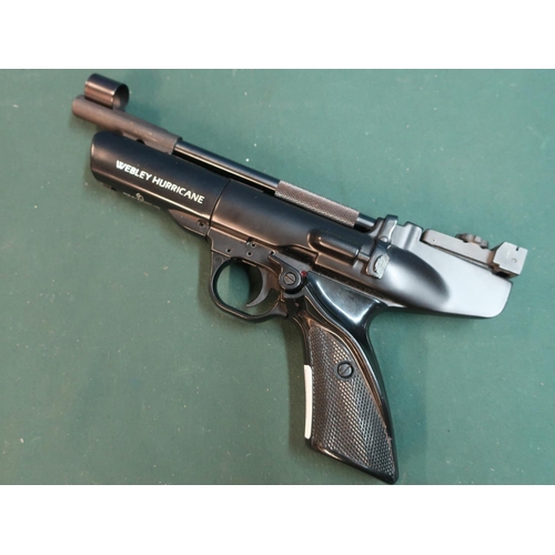 358 - Webley Hurricane .177 air pistol