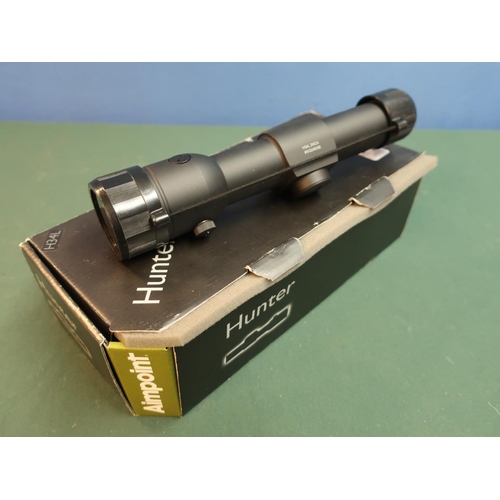 363 - Boxed Aimpoint Hunter red dot sight H34L 2MOA W3246056 L24.5cm