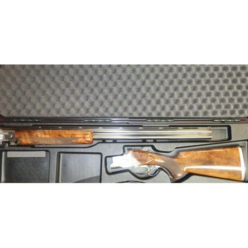 436 - Cased Browning B25 Model B2G Trap 12 bore over & under ejector shotgun with 29 3/4 inch barrels, cho... 