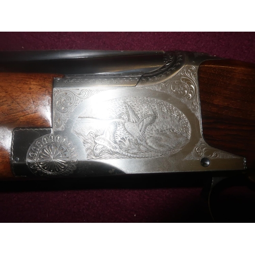 436 - Cased Browning B25 Model B2G Trap 12 bore over & under ejector shotgun with 29 3/4 inch barrels, cho... 