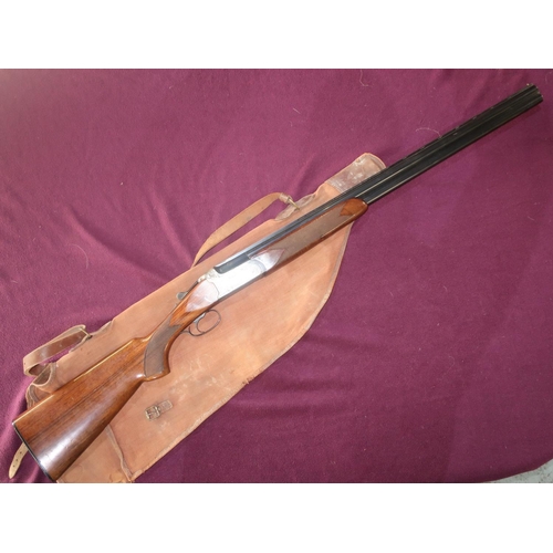 442 - Zoli 20 bore non-ejector shotgun with 28 inch barrels, single trigger action and 14 inch pistol grip... 