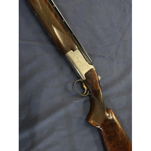 265 - Browning GTI SU 12 bore over and under single trigger ejector shotgun with 2 3/4 inch chambers 32 in... 