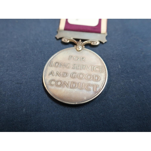 234 - George VI long service and good conduct regular army medal, `23113112 SJT.H.E.MOTT.R.SIGNALS'