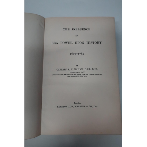 252 - The Influence Of Sea Power Upon History 1660 - 1783 by Alfred T. Hahan, published by Sampson, Lowe, ... 