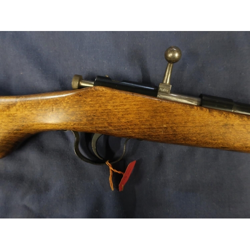 450 - 9mm MO3 Webley and Scott bolt action garden gun serial number 6932 (shotgun cert. required)