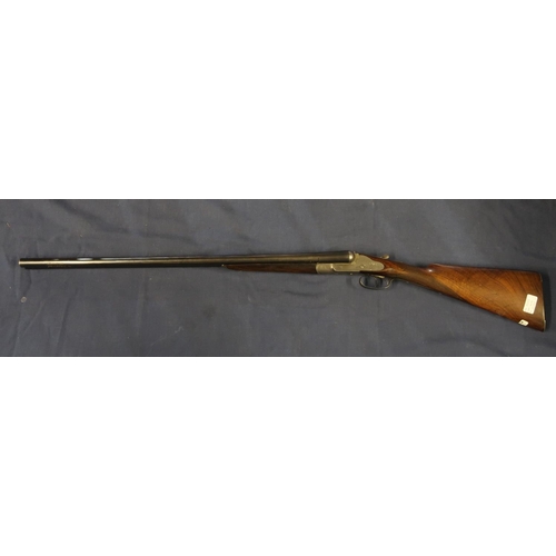457 - EJ Churchill of London 12 bore side lock shotgun with 28.5 inch barrel retailed by Army and Navy ser... 