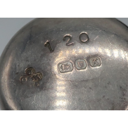 1099 - Geo.V hallmarked silver cylindrical wafer box, London 1945, a pair of ER11 similar boxes, London 196... 