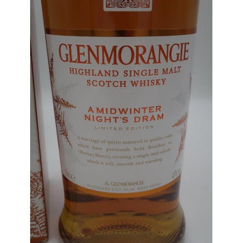 1175 - Glenmorangie Highland Single Malt Scotch Whisky, A Midwinter Night's Dram, Ltd.ed, 70cl 43%vol, 1btl... 