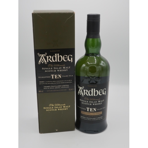 1176 - Ardbeg The Ultimate Single Islay Malt Scotch Whisky, Guaranteed Ten Years Old, 70cl 46%vol, 1btl, in... 