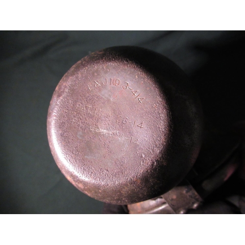 3 - 1914 model T Ford kerosene cycle lamp stamped E and J 3-414, marked PAT, May 26 14 and PAT June 23 1... 