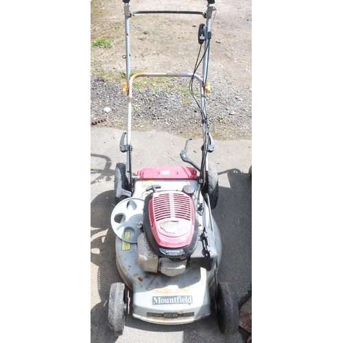 48 - Mountfield SP535HW lawn mower with petrol motor
