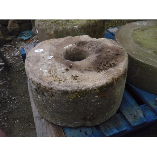 85 - Sandstone wheel, D46cm H24cm