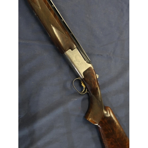 21 - Browning GTI SU 12 bore over and under single trigger ejector shotgun with 2 3/4 inch chambers 32 in... 
