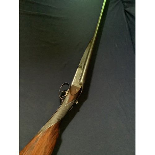 11 - Rigby & Co 16 bore side by side boxlock shotgun with 28 inch barrels, 13 3/4 inch straight through s... 