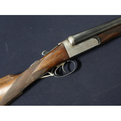 34 - R Robinson of Hull 12 bore side by side ejector shotgun with 26 inch barrels, 14 3/4 inch straight t... 