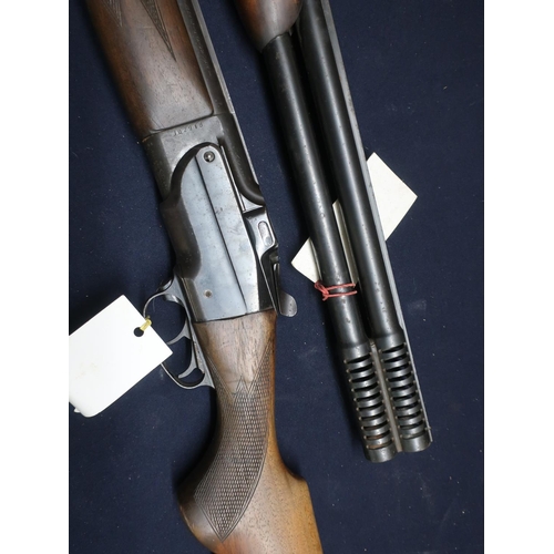 58 - Brno 12 bore over and under shotgun with secondary set of skeet type barrels, serial no. 021698 (sho... 