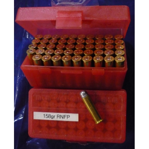 324 - Four cases (one hundred) .375 mag lead ammunition (Section one certificate required)