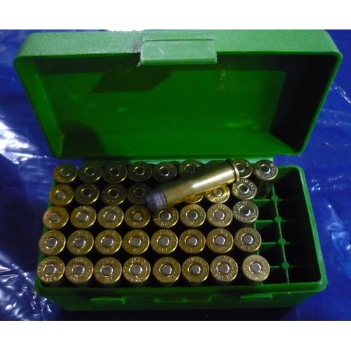 325 - A case of forty two .357 mag lead ammunition (Section one certificate required)
