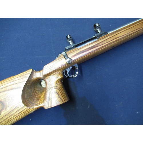 250 - BSA 6.5x55 bolt action target/match rifle with custom stock Serial no. 8P6062 (Section one certifica... 