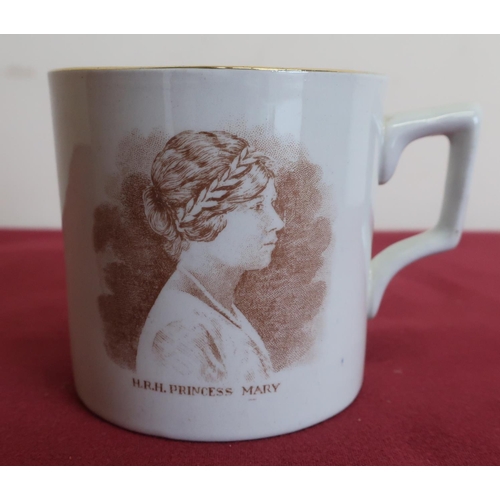291 - Two late interwar period commemorative mugs 