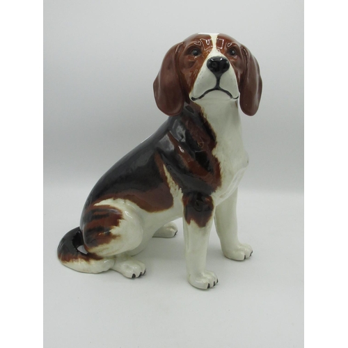 288 - Beswick seated beagle model no:2300 H33cm