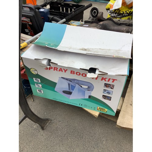 105 - Spray booth kit (boxed)