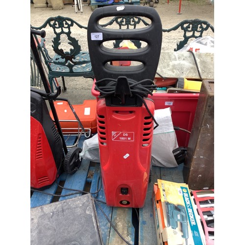 127 - Oneds1801 m trolley pressure washer
