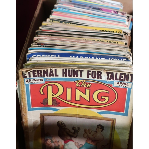 606 - Collection of The Ring magazine from 1940-2020