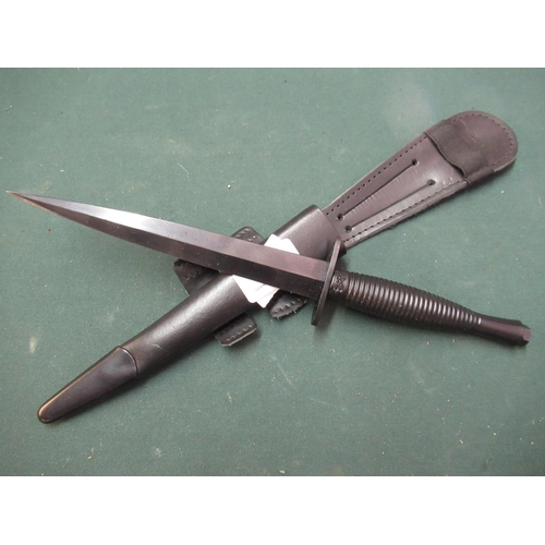 172 - J. Knowill and Sons of Sheffield commando knife with 7