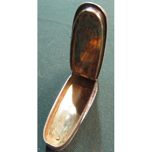 106 - Unusual 19th Century white metal and mother of pearl combination pocket/smokers knife with single fo... 