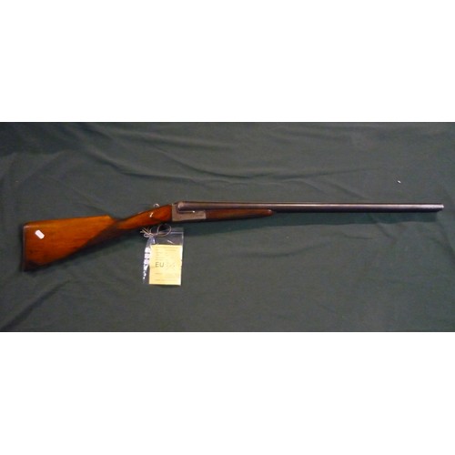 102 - Deactivated Jabali 12 bore side by side shotgun with new spec COD