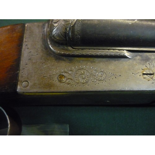 102 - Deactivated Jabali 12 bore side by side shotgun with new spec COD