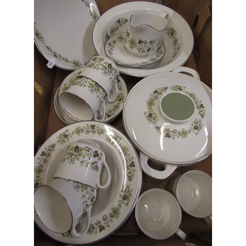 149 - Royal Doulton 'Vanity Fair' T.C.1043 50 piece tea and dinner service, 6 covers