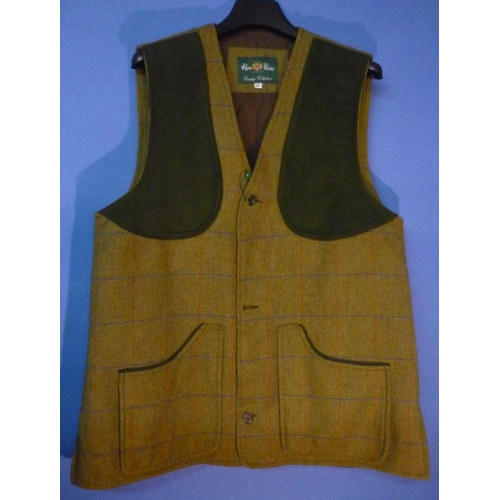 11 - Rutland Men's shooting waistcoat, colour basil, size XL