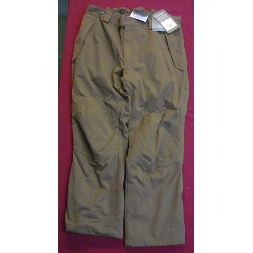 39 - Pair of Alan Paine Dunswell waterproof trousers, colour olive, size 44