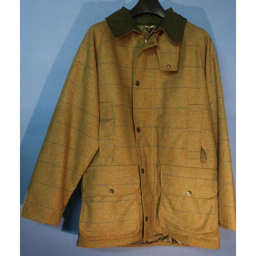4 - Rutland waterproof membrane coat, colour basil, size XL