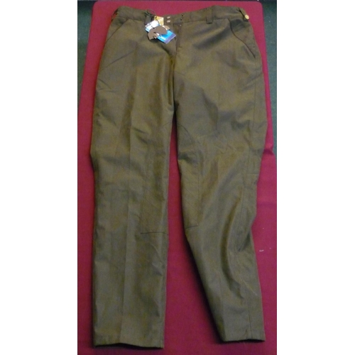 45 - Woodcock 2 ladies trousers, colour shaded olive, UK size 18