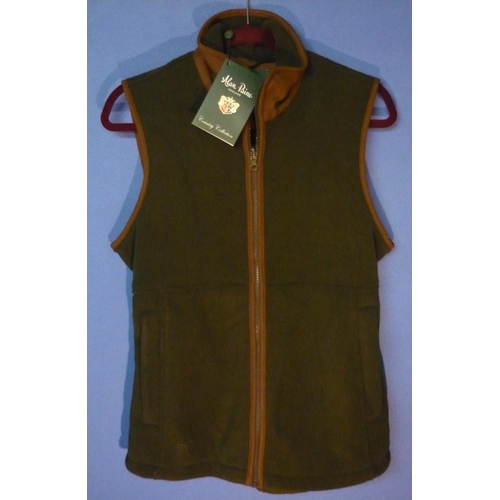 64 - Alan Paine Aylsham ladies gilet, colour green, size UK 12