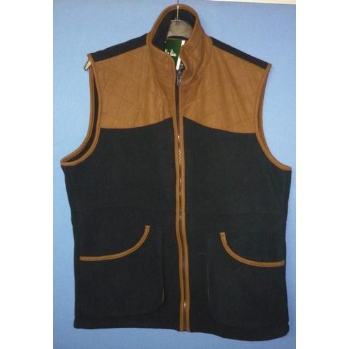 68 - Aylsham men's shooting gilet, colour dark navy, size M