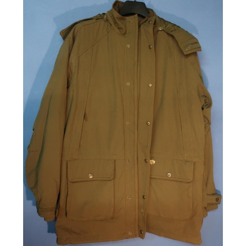 7 - Dunswell Men's waterproof jacket, colour olive, size M