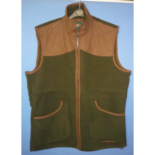 70 - Aylsham men's shooting gilet, colour green, size L