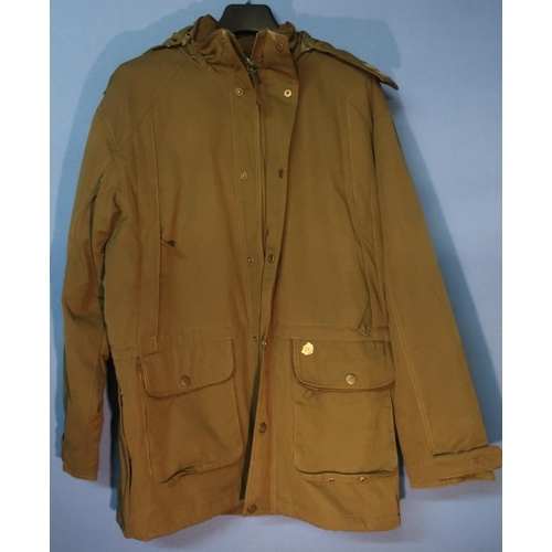 8 - Dunswell Men's waterproof jacket, colour olive, size L