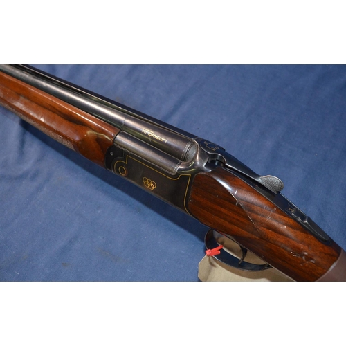 725 - Kromson sporting 12B over and under ejector shotgun 28